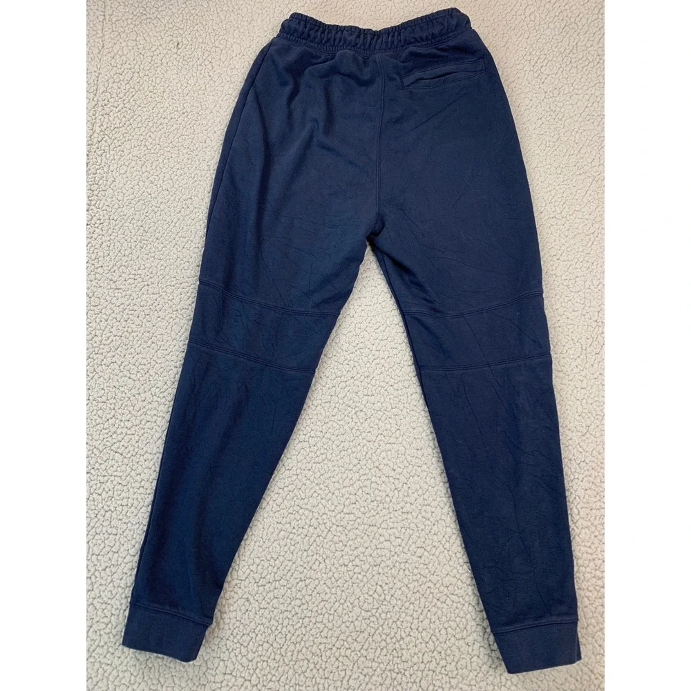 Jordan Sweatpants Mens Small Navy Blue Jumpman Fleece Joggers‎ CV8347-419